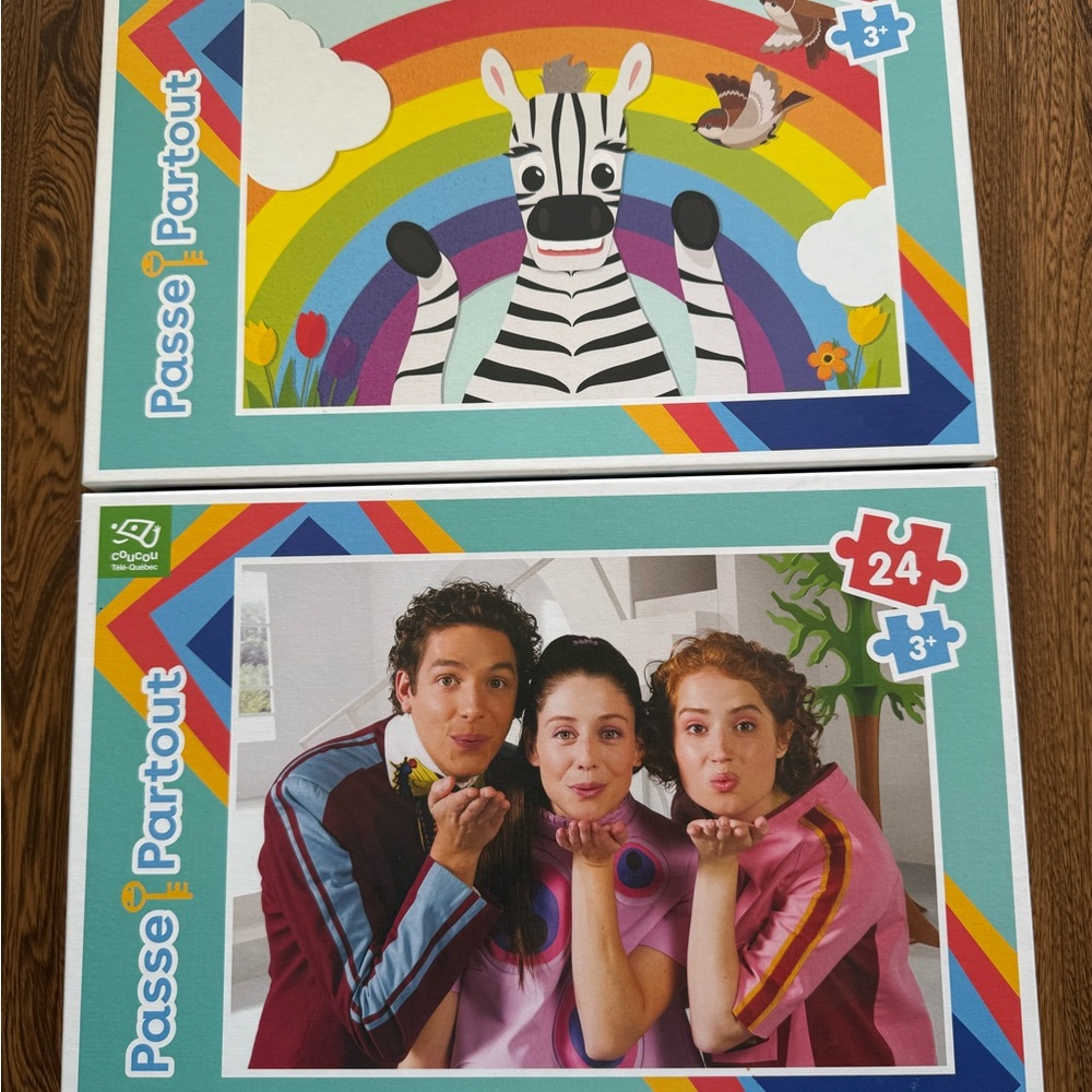 Passe-Partout Kids Puzzle Set - Multicolor